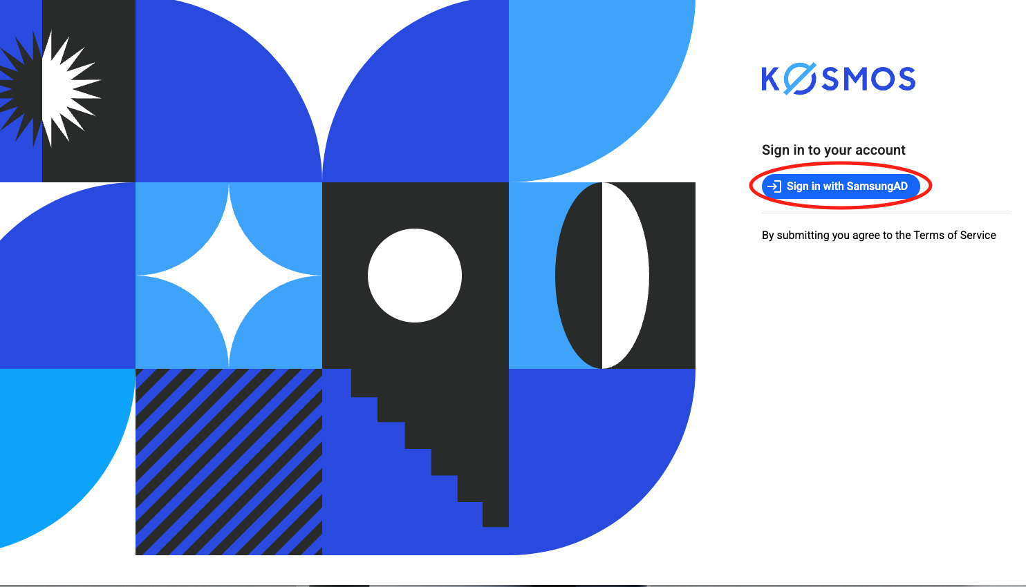 Login with SamsungAD